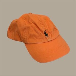 Polo Ralph Lauren Orange Baseball Cap